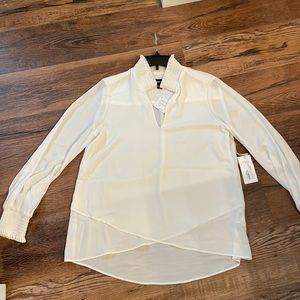 FINAL SALE!!! 5.23 Fifteen twenty size small (oversized) sheer blouse